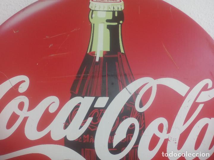 Cartel Met Lico Publicitario Coca Cola Chapa Comprar Carteles