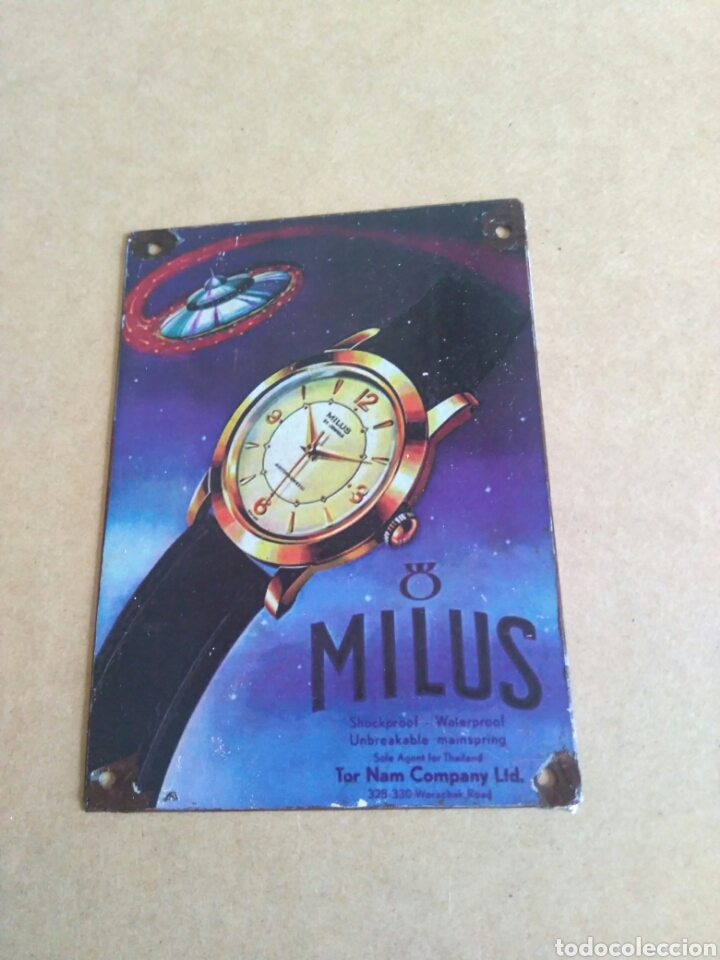 Carteles: Chapa de Hierro Milus - Foto 1