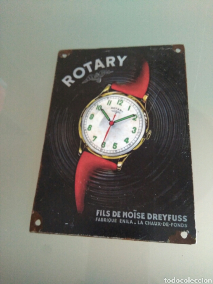 Carteles: Chapa de Publicidad Rotary - Foto 1