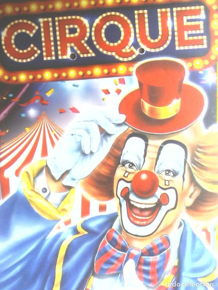 Carteles: CARTEL - CIRQUE - PAYASO . - Foto 2