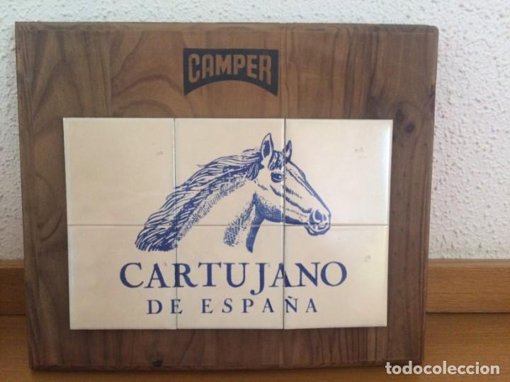 Carteles: CUADRO AZULEJOS CAMPER CABALLO - Foto 1