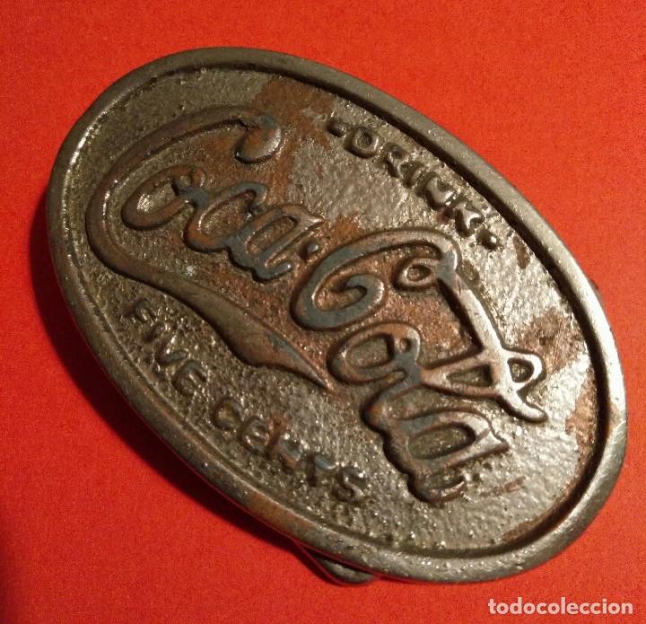 Carteles: HEBILLA DE CINTURON DE COCA COLA, A&Ntilde;OS 50. - Foto 3