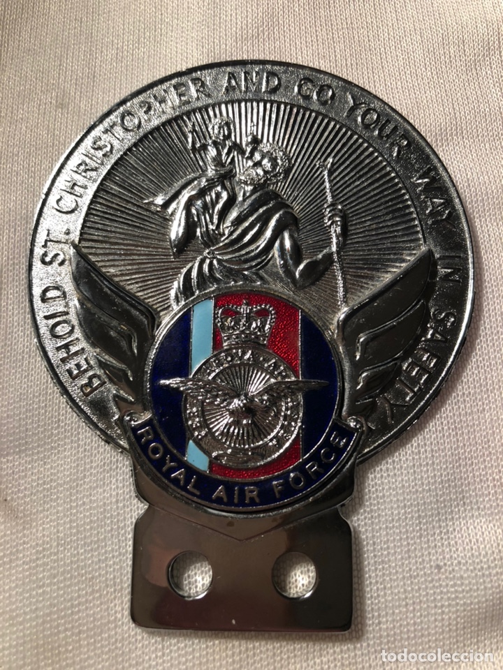 Carteles: ROYAL AIR FORCE-INSIGNIA PLACA. - Foto 1