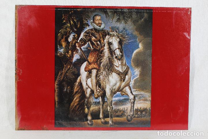 Plakate: chapa litografiada de cuadro antiguo