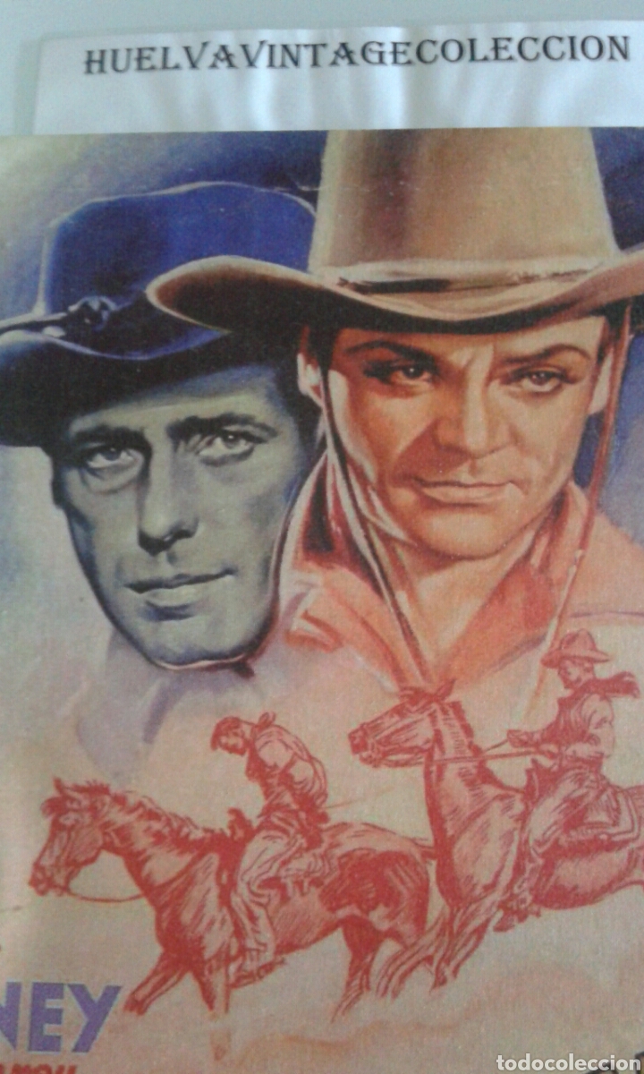 Carteles: Cuadro de pel&iacute;cula ,El terror del oeste , sobre lienzo, ( 45&times;34 cm ). - Foto 2