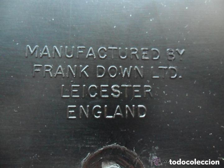Carteles: PLACA DE COCHE LANCHESTER 1904 MADE IN ENGLAND - Foto 3