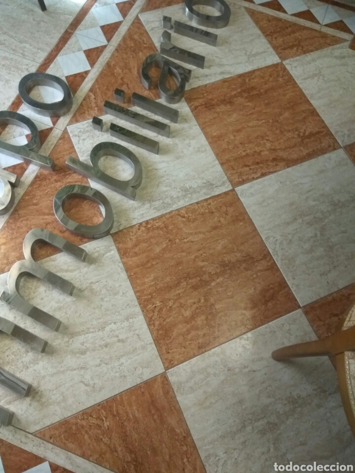 Carteles: LETRAS ACERO INOXIDABLE - Foto 3