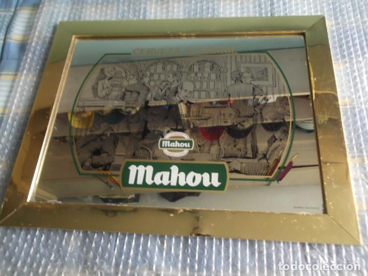 Carteles: CUADRO ESPEJO MAHOU CLASICA - Foto 1