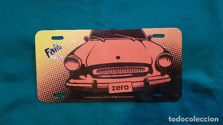 Carteles: PLACA METAL FANTA ZERO - Foto 1