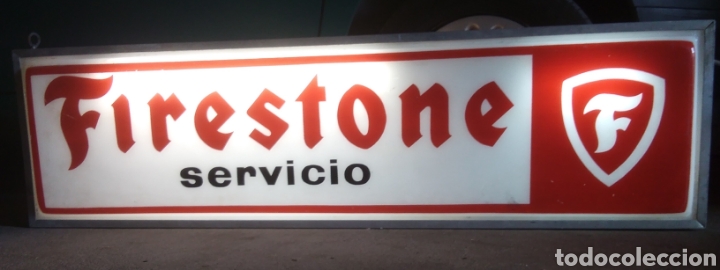 Carteles: Cartel luminoso Firestone - Foto 1