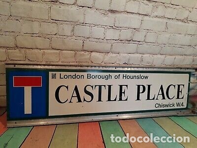 Carteles: Original cartel de calle de Londres - Foto 1