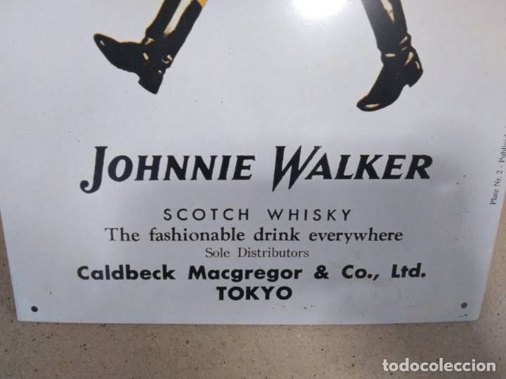 Carteles: Chapa de JONNYE WALKER 45x30ctms - Foto 3