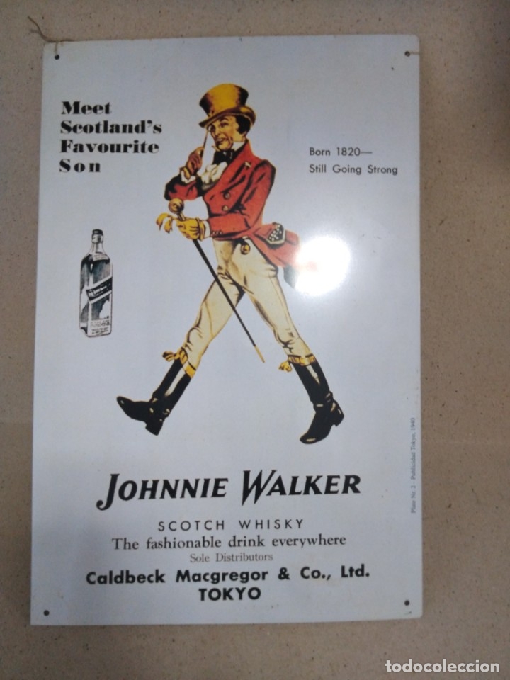 Carteles: Chapa de JONNYE WALKER 45x30ctms - Foto 5