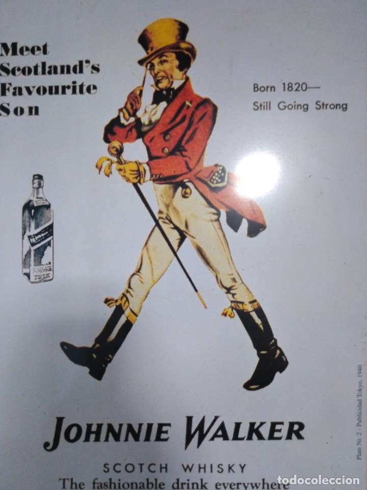 Carteles: Chapa de JONNYE WALKER 45x30ctms - Foto 6