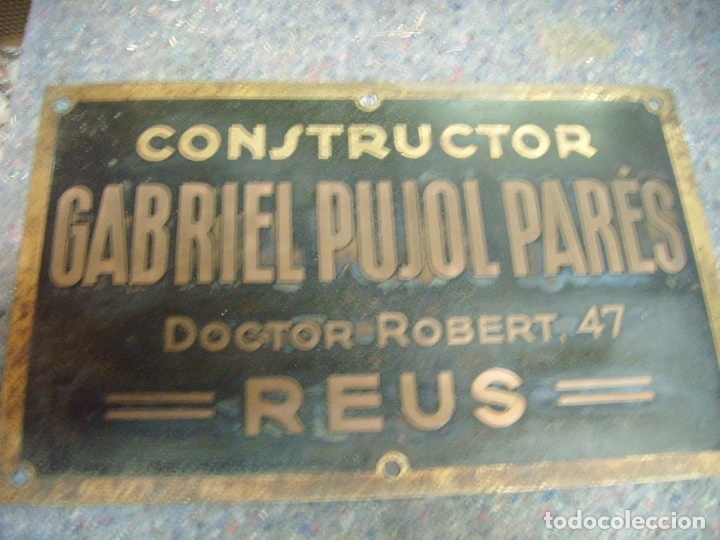Carteles: Constructor Gabriel Pujol Par&eacute;s de REUS - Foto 1