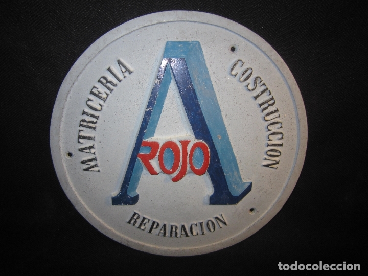 Carteles: PLACA DE ALUMINIO PUBLICITARIA - Foto 1