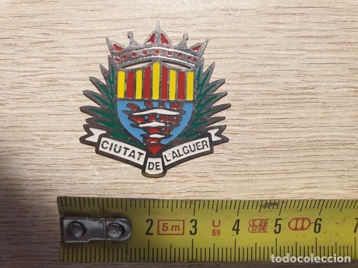 Carteles: PLACA -SOUVENIR- CIUTAT DE LALGUER - Foto 3