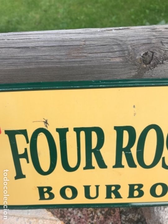 Carteles: Whisky, four roses, chapa - Foto 2