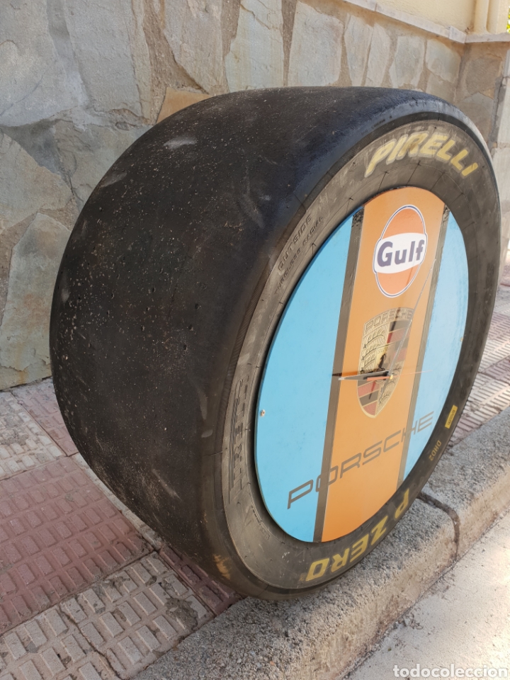 Carteles: RELOJ NEUMATICO PORSCHE GULF - Foto 2