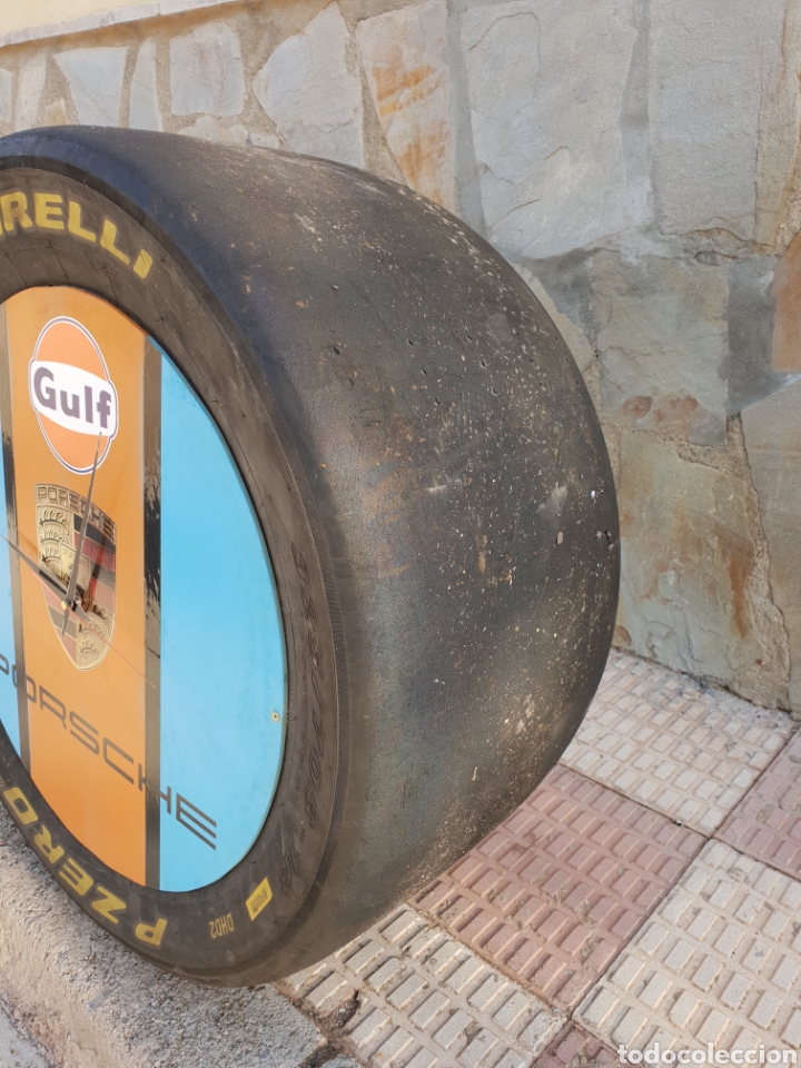 Carteles: RELOJ NEUMATICO PORSCHE GULF - Foto 3