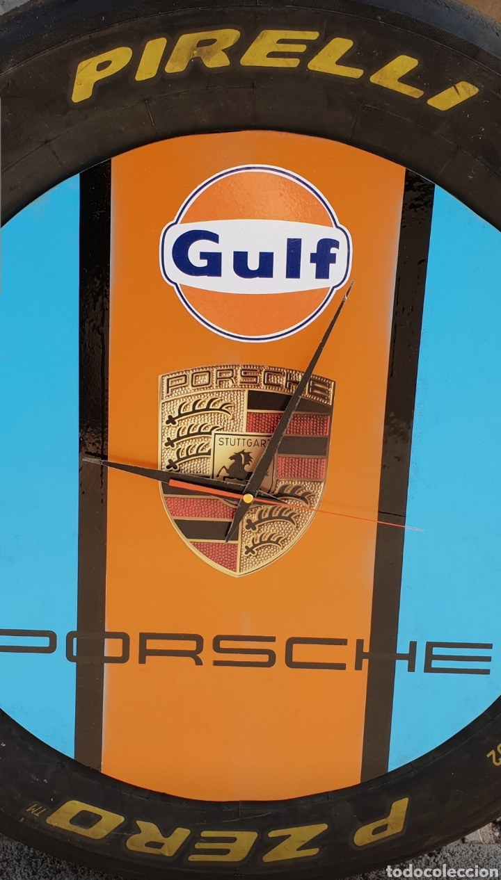 Carteles: RELOJ NEUMATICO PORSCHE GULF - Foto 4