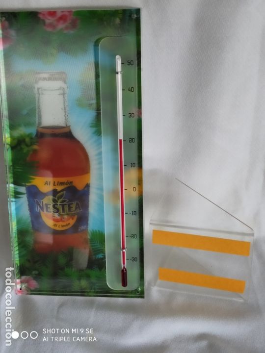 Carteles: METACRILATO CON TERMOMETRO NESTEA - Foto 3