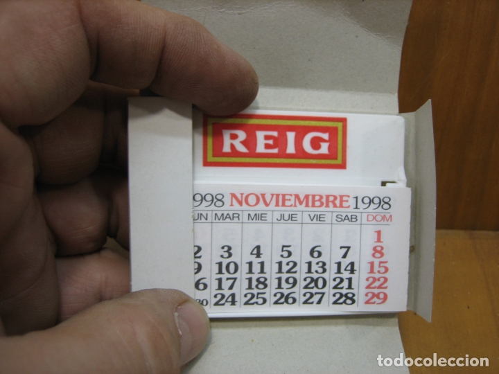 Affiches: Calendario con publicidad Reig