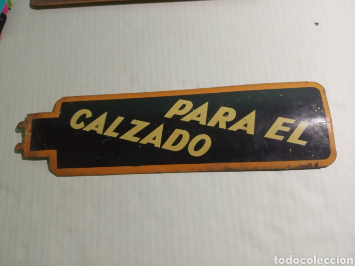 Carteles: Chapa identificaci&oacute;n calzado - Foto 1