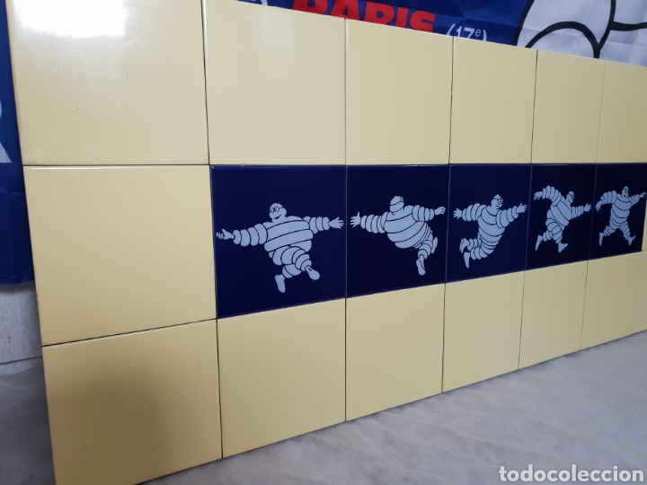 Carteles: ANTIGUOS AZULEJOS MICHELIN - Foto 2