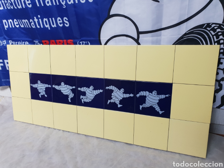 Carteles: ANTIGUOS AZULEJOS MICHELIN - Foto 3