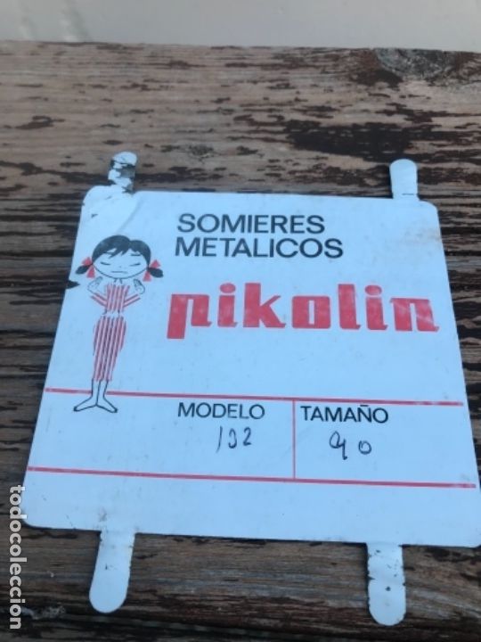 Carteles: Pikolin, chapa, publicidad - Foto 1