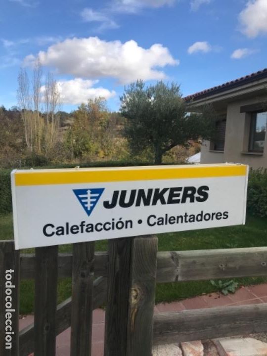 Carteles: Luminoso, Junkers, a&ntilde;o 80 - Foto 1