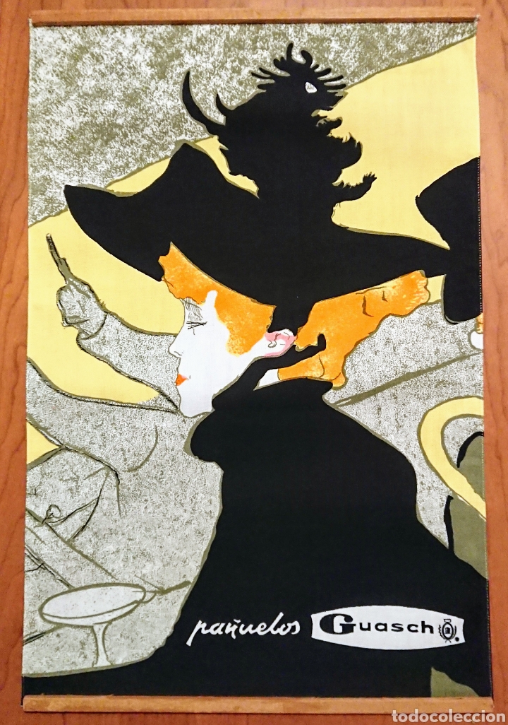 Affiches: Cartel en tela pa&ntilde;uelos Guasch.