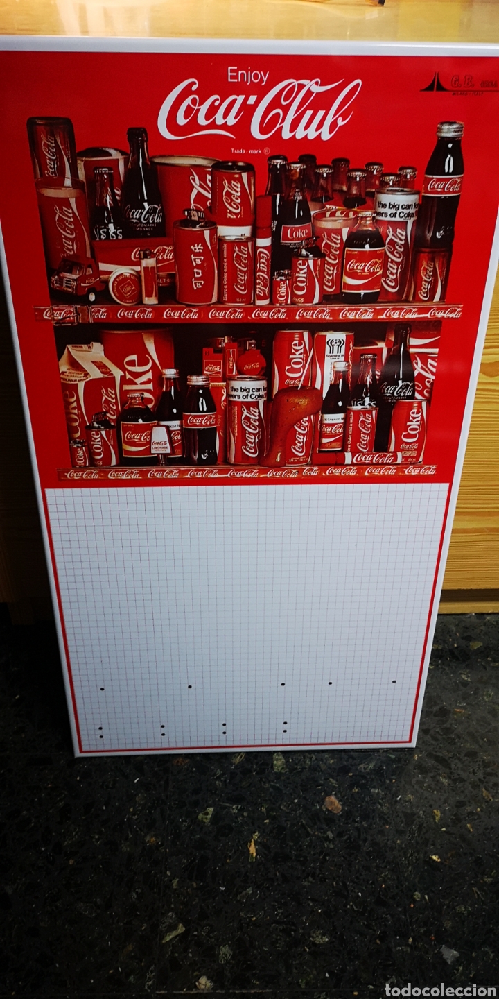 Carteles: Pissarra metal Coca-Cola - Foto 1