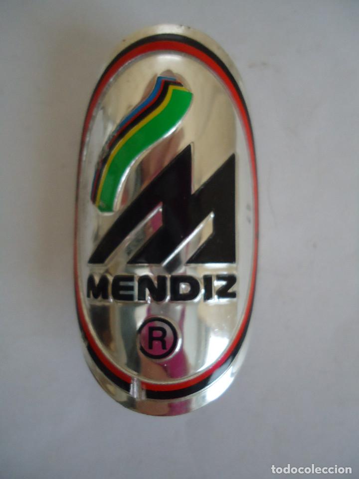 Carteles: CHAPA DE BICICLETA DE LA MARCA CICLOS MENDIZ . --- 6 - Foto 1