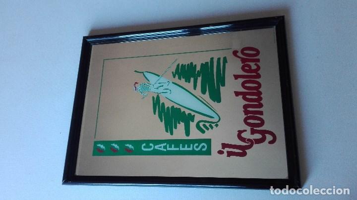Carteles: CUADRO ESPEJO CAFES IL GONDOLERO - Foto 4