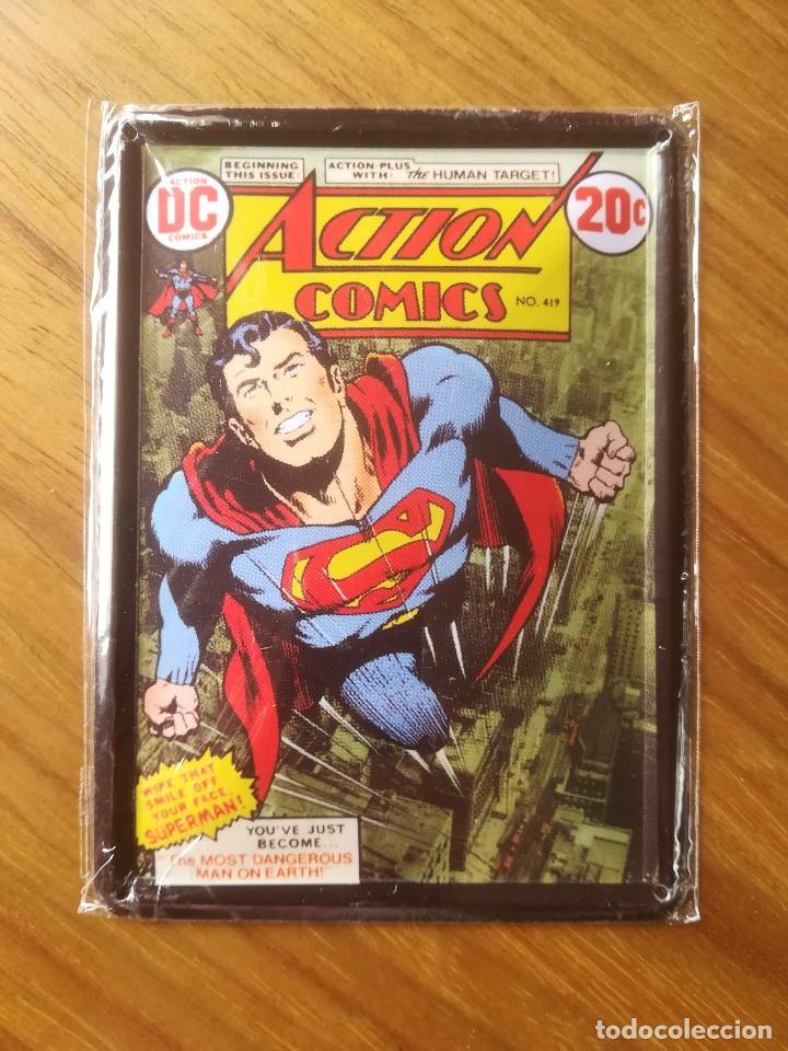 Carteles: PLACA SUPERMAN ACTION COMICS - Foto 1