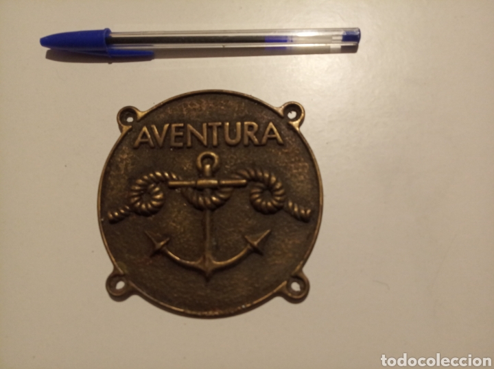 Carteles: Chapa aventura ancla - Foto 1