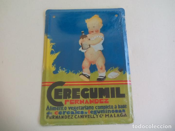Posters: CEREGUMIL FERNANDEZ. M&Aacute;LAGA. CARTEL DE CHAPA PUBLICITARIA, COLECCI&Oacute;N LOS ANUNCIOS DE TU VIDA