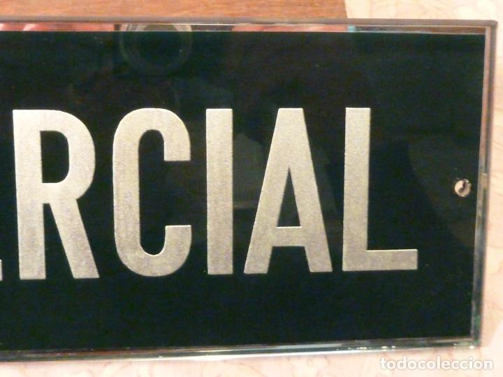 Carteles: PLACA O CARTEL DE CRISTAL BISELADO - COMERCIAL - Foto 4