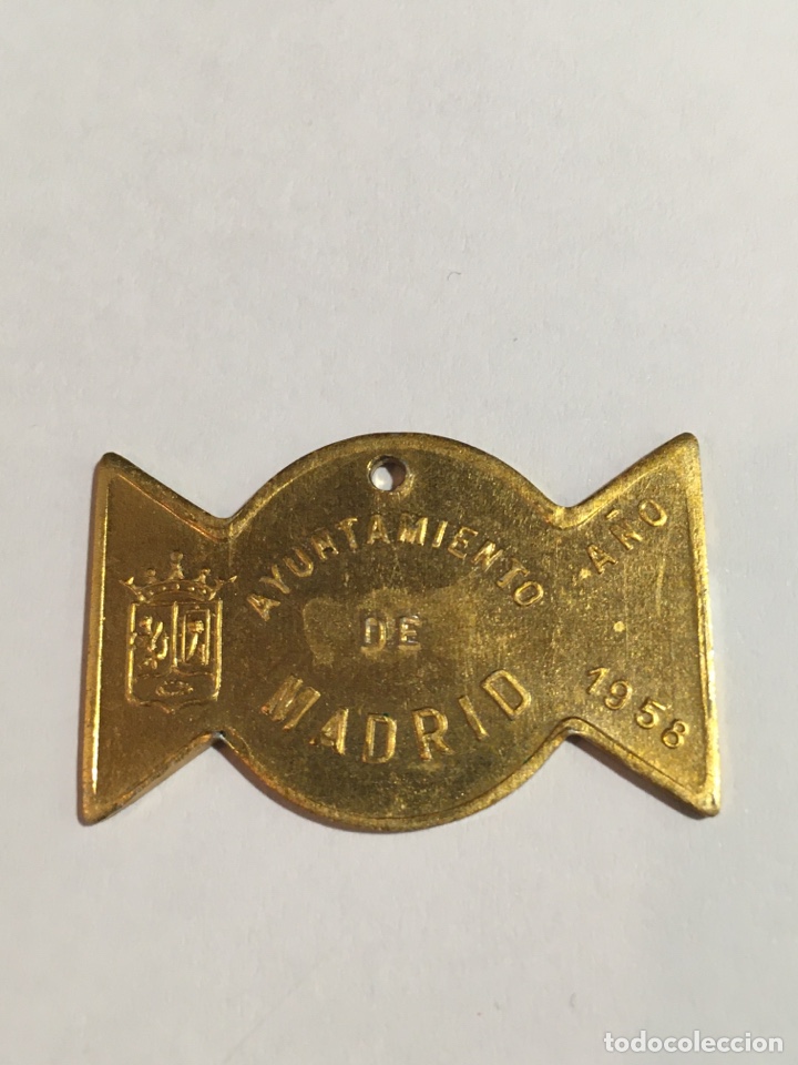 Affiches: CHAPA AYUNTAMIENTO DE MADRID 1958