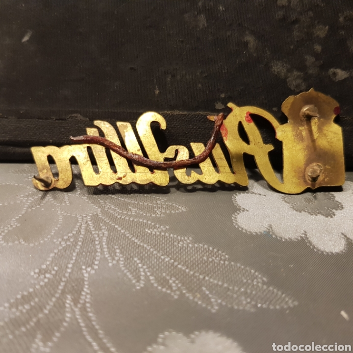 Carteles: Chapa, placa emblema Plus Ultra. 9cm. - Foto 2