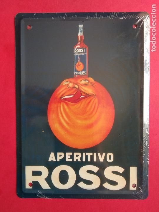 Affiches: CHAPA METALICA LA OPINION DE MALAGA LOS ANUNCIOS DE TU VIDA PRECINTADA , APERITIVO ROSSI