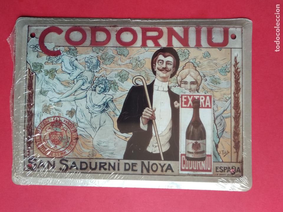 Affiches: CHAPA METALICA LA OPINION DE MALAGA LOS ANUNCIOS DE TU VIDA PRECINTADA , CODORNIU