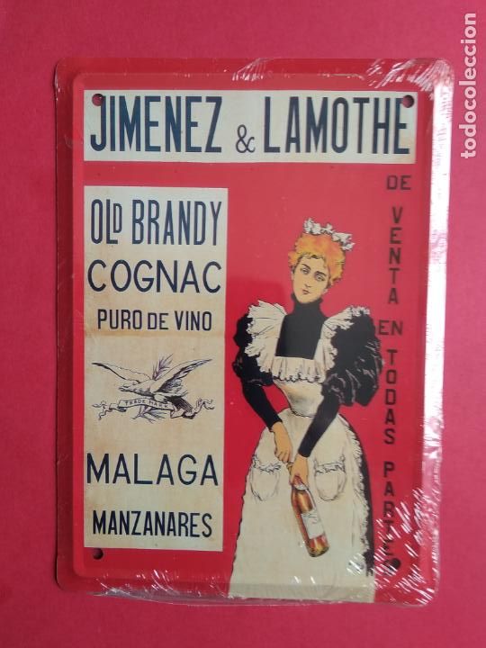 Affiches: CHAPA METALICA LA OPINION DE MALAGA LOS ANUNCIOS DE TU VIDA PRECINTADA , JIMENEZ & LAMOTHE