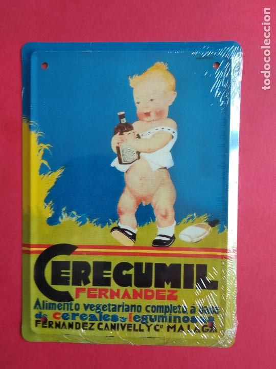 Affiches: CHAPA METALICA LA OPINION DE MALAGA LOS ANUNCIOS DE TU VIDA PRECINTADA , CEREGUMIL FERNANDEZ