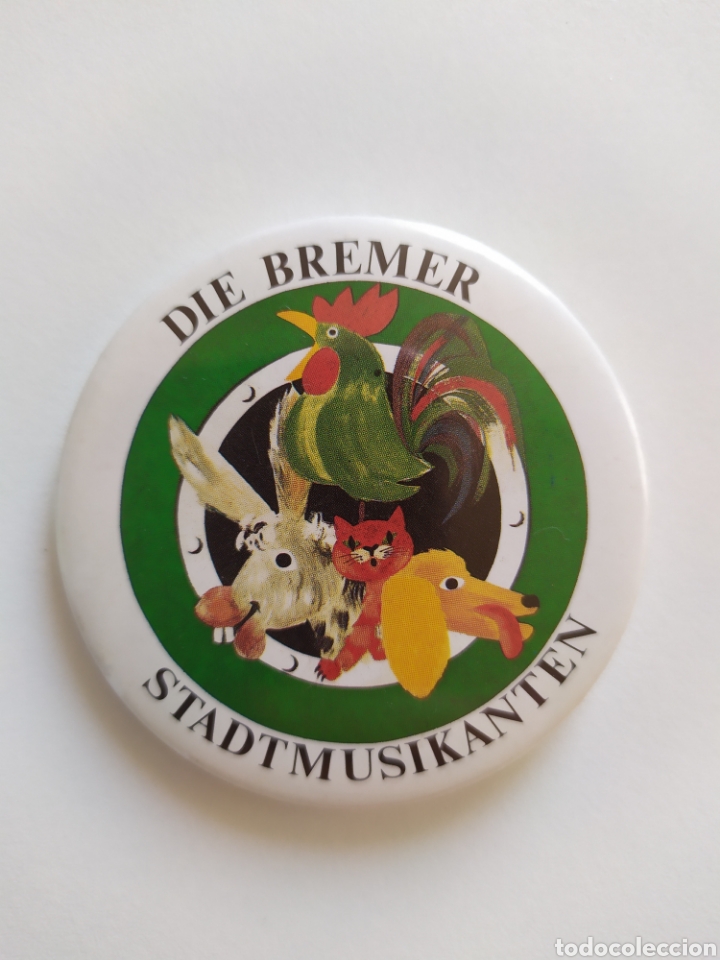 Affiches: Chapa vintage m&uacute;sicos Bremen a&ntilde;os 90 Alemania