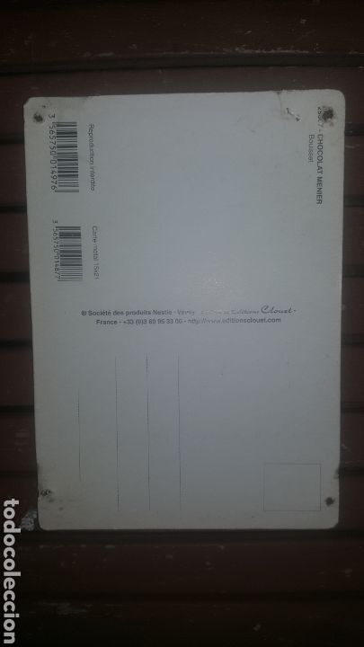 Carteles: chapa publicidad CHOCOLAT MENIER - Foto 2