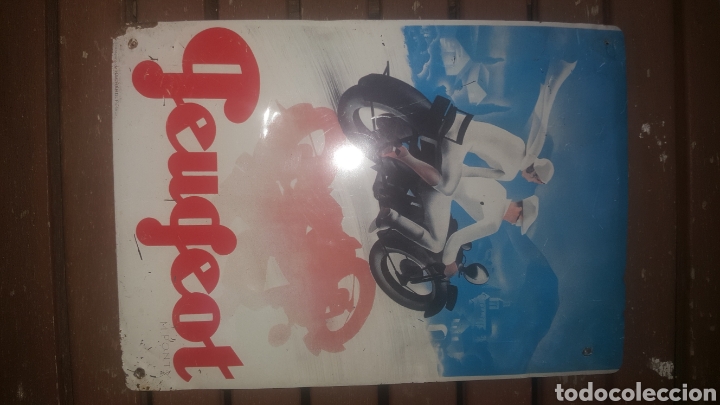 Affiches: chapa publicidad peugeot