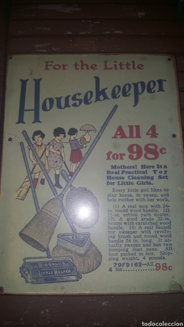 Affiches: chapa publicidad housekeeper